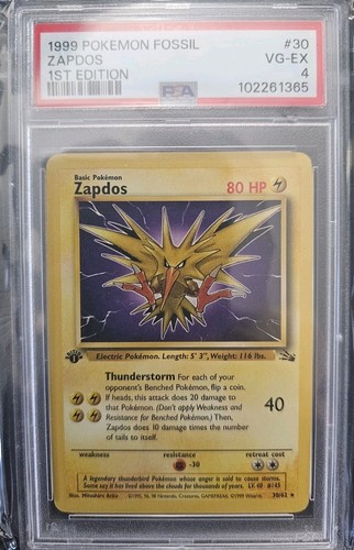 Pokémon fossil 1999 ed - pokémon,