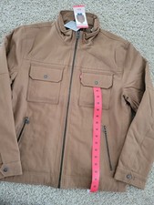 NUOVO Levi's Uomo Tela Giacca