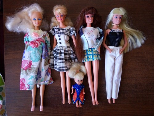 Lotto barbie bambole - lotto, clone