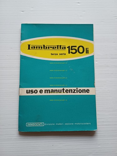 Innocenti lambretta 150 3a - lambretta,