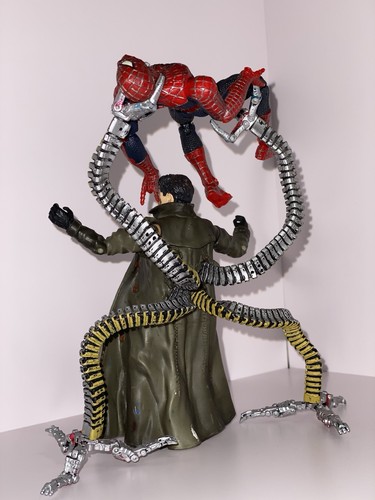 Spider man and doc - man, with