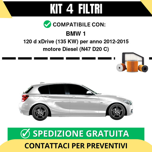 Kit filtri risparmio per bmw - kit,