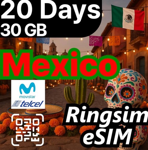 Esim mexico 20days - [esim],