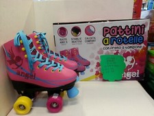 Pattini a Rotelle con Scarponcino Rosa  N 31-32 Sport Vintage