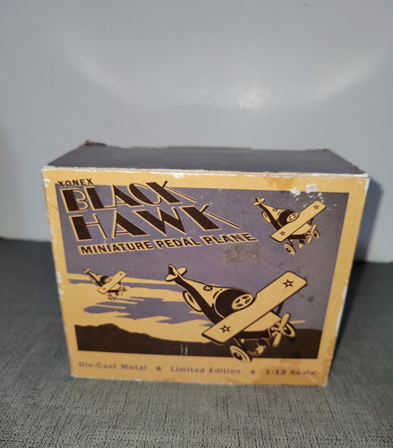 Black hawk diecast - diecast, metal