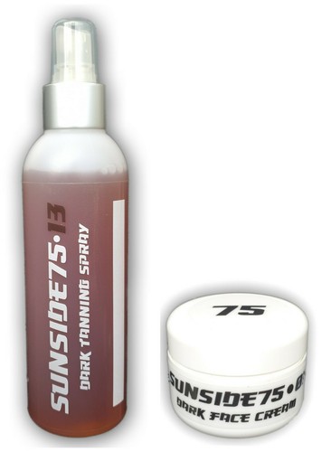 Sunside75 dark tanning kit - sunside75/dark,