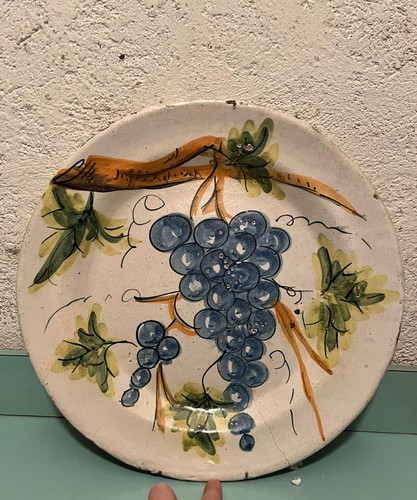 Grande piatto ceramica - in,