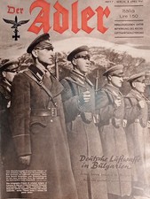 Rivista del Ministero Germanico dell'Aeronautica - Der Adler N. 7 - 1941 It/Ted