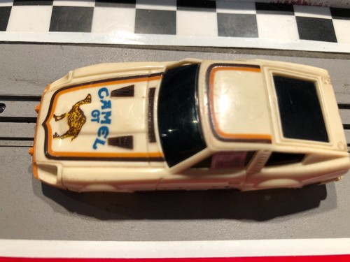 Slot car tyco datsun camel - car,,