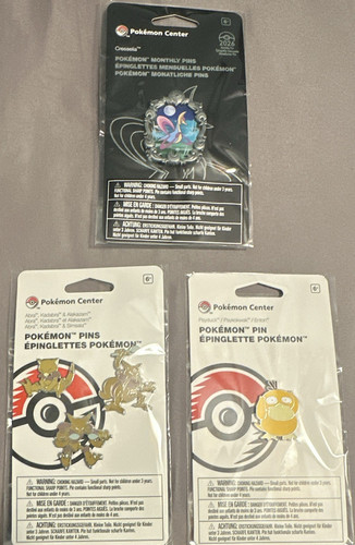 Pokémon center pin - pokémon, set