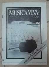 MUSICA VIVA rivista    luglio