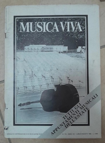 Musica viva rivista luglio - viva,