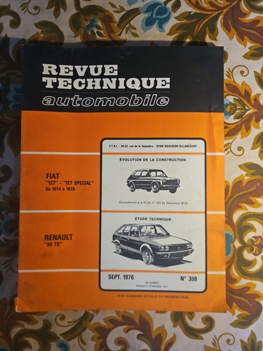 Revue technique automobile - automobile,