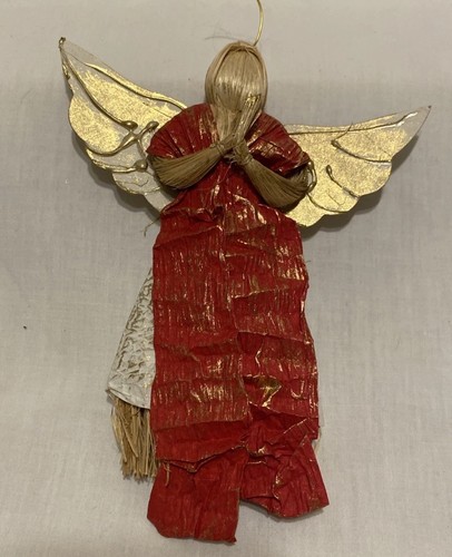 Ornamento angelo fatto - a, mano