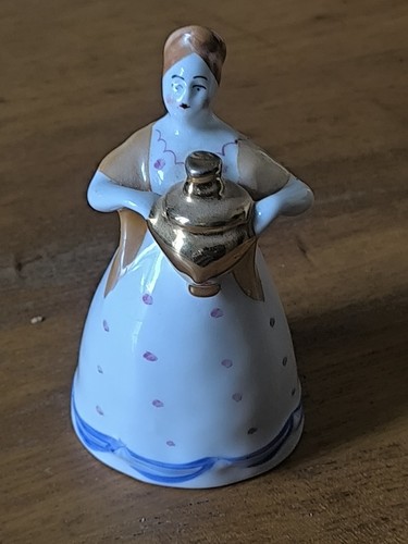 Figurina vintage donna russa - vintage,