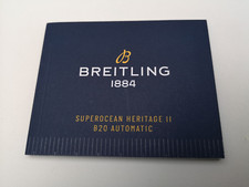 Breitling SUPEROZEAN HERITAGE II B20 AUTOMATIC MANUALE ANLEITUNG MANUAL Manual