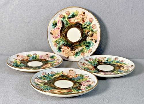 Lotto vintage piatti - lotto, 4