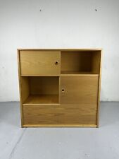 Mobiletto libreria legno chiaro anni 70’ vintage design