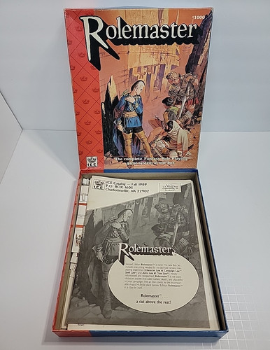Rolemaster 1000 ice - rolemaster, gioco