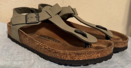 Birkenstock kairo grigio - grigio, donna