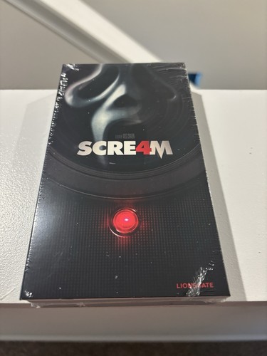 Scream vhs tape lionsgate be - scream, 4