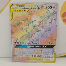 Moltres, Zapdos e Articuno GX Hyper 69/68 Destino Sfuggente - Carta Pokémon ITA