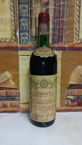 Vino 1977 chianti fattoria - 1977,