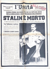 Giornale unità 1953 - giornale, l’unità