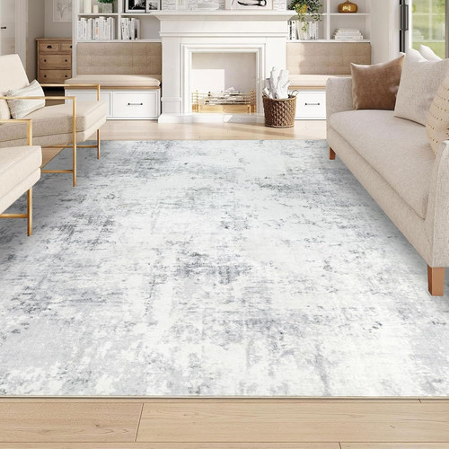 Tappeto grigio salotto - grigio,