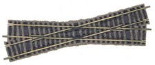 FLEISCHMANN 6162 - Incrocio sinistro con massicciata Ho 18 gradi 200 mm