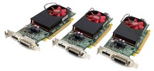 Lot of 3 Dell AMD Radeon R7