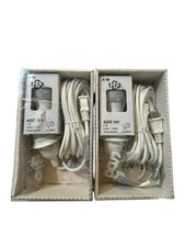 2 Cavo luce a sospensione Ikea Hemma 15,5' con lampadina bianco 404.275.62 nuovo scatola aperta