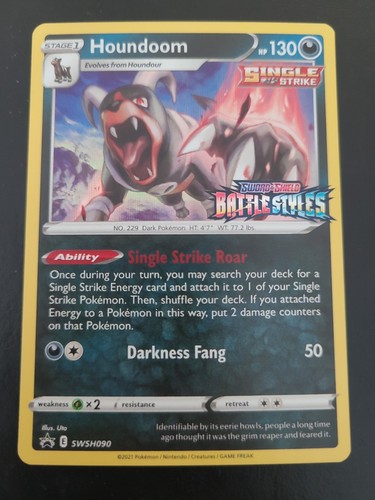 Houndoom swsh090 pokemon - -,