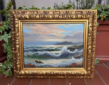 DIPINTO OLIO SU TELA - MARE IN