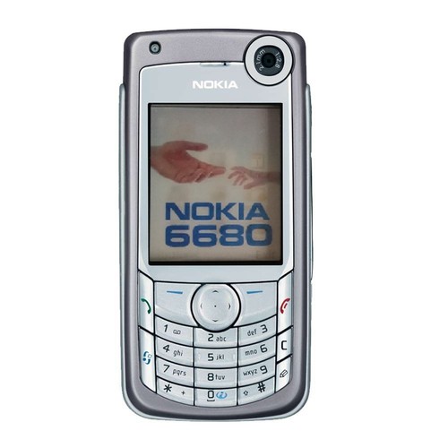 Nokia 6680 cellulare manichino