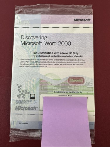 Discovering microsoft word - microsoft,