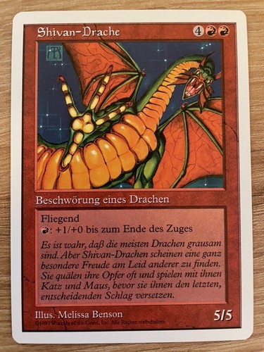 Drago shivan 5th - shivan, (5th
