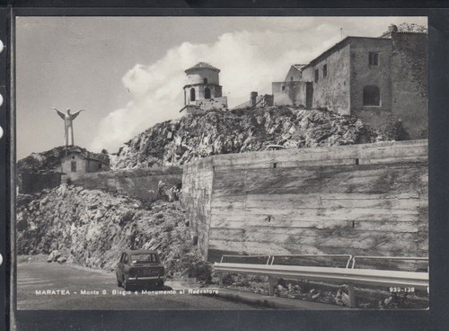 Cartolina maratea monte - maratea, s