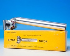 REGGISELLA Seatpost NITOR 26,6mm VINTAGE (CINELLI BREV. UNICANITOR) NUOVO 130mm