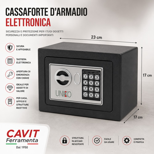Cassaforte elettronica - cassaforte, a