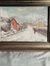 olio su tavoletta fimato