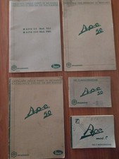 Piaggio Set Cataloghi e Manuali APE 50 Originali