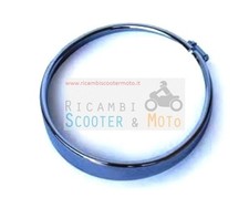 Ghiera cromata faro SIEM Vespa