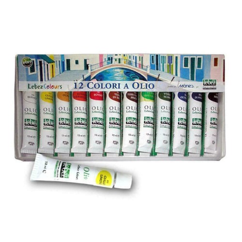 Colori olio lebez set da - colori,