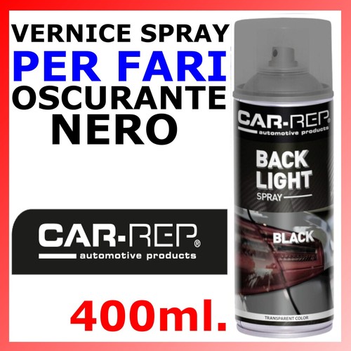 Vernice spray per fari nero - spray,