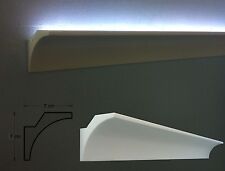 CORNICI IN POLISTIROLO TAGLIATE 150 x 150 x 1000 MM NEGOZI CASA CORNICE PER LED