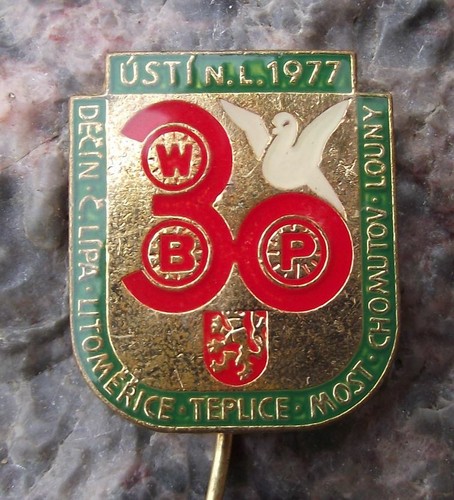 Distintivo spilla colomba - , bici