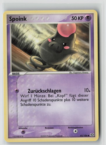 Spoink 106 smeraldo - smeraldo,