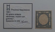 Province Napoletane 50 grana ardesia oltremare n. 24d