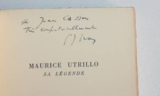 [Peinture] GROS (Gabriel-Joseph) - Utrillo. Sa légende - Marguerat - 1947- Envoi